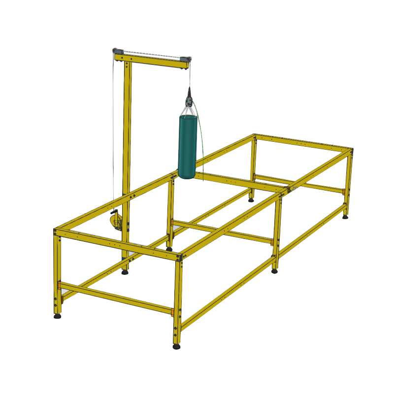 墻體抗沖擊和吊頂靜載試驗裝置試驗儀建筑用輕鋼龍骨GBT11981 