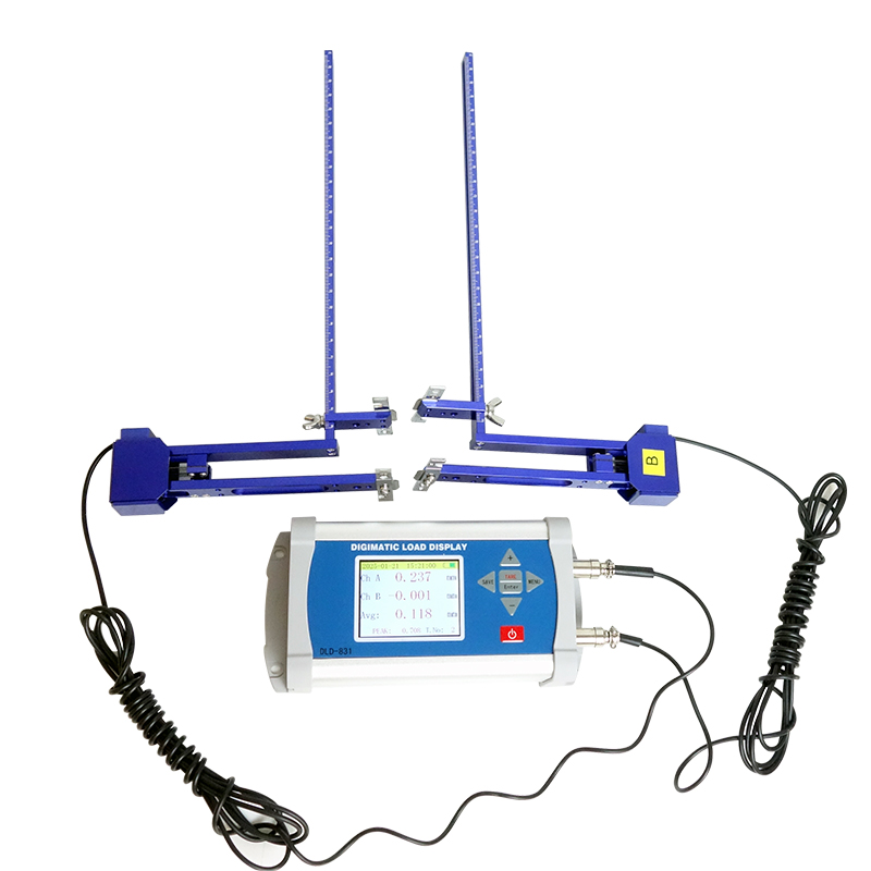 鋼筋機械連接殘余變形測量儀灌漿套筒連接接頭電子引伸計測試儀